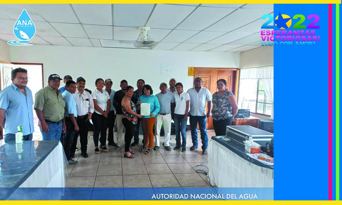 Especialistas en Cuencas de la Dirección General de Recursos Hídricos, realizaron reunión con el Comité de la Cuenca Alta del Río Coco.